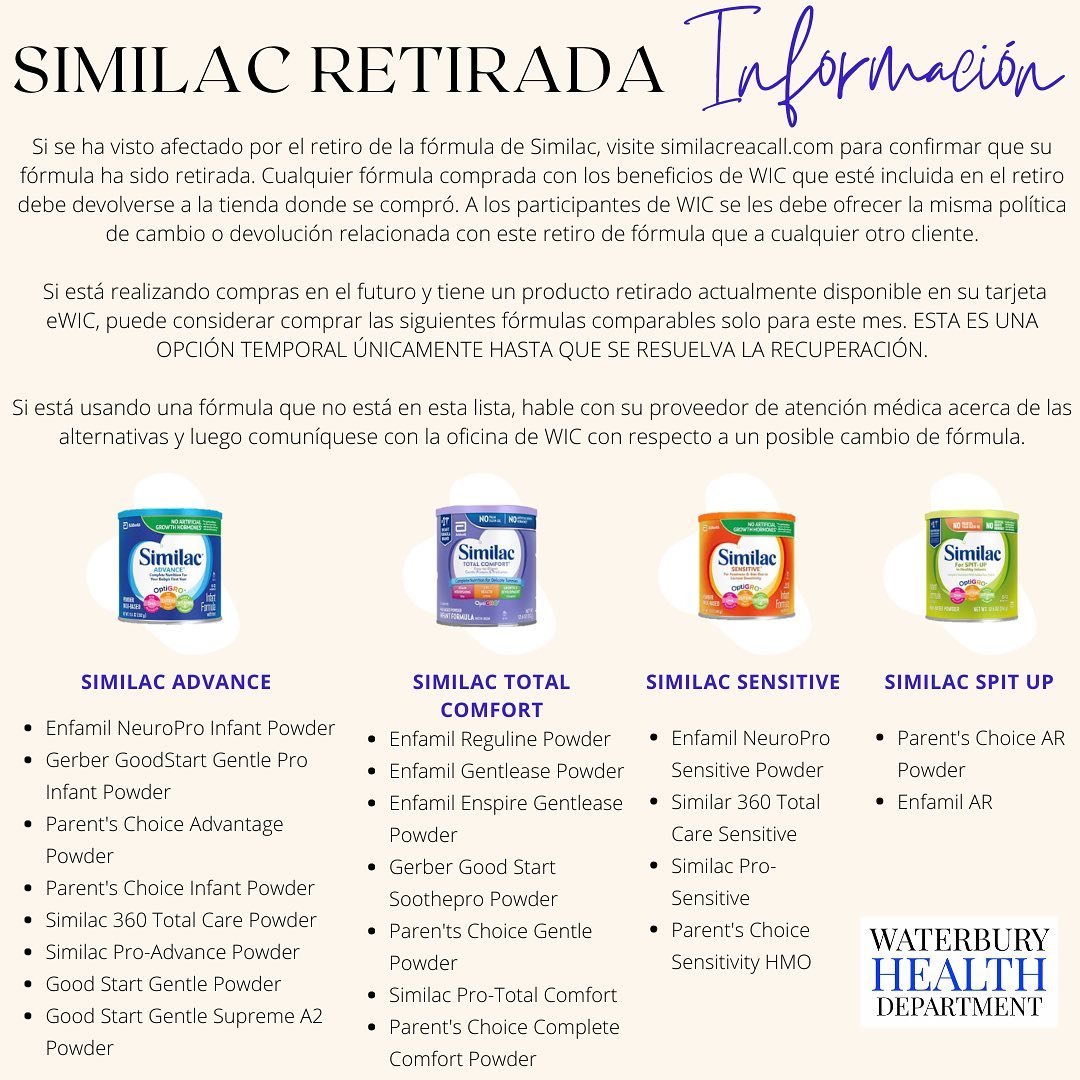 Similac clearance formula options