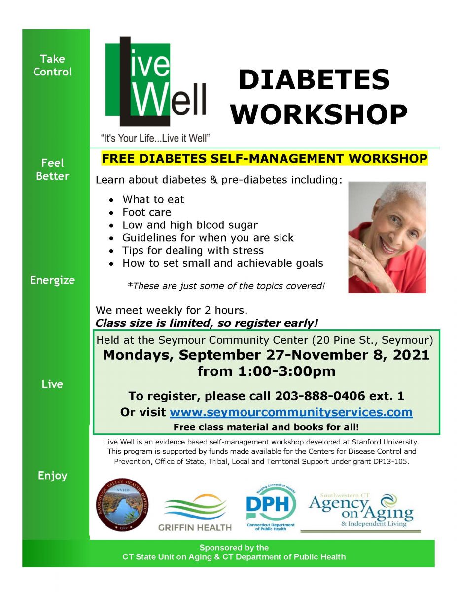 Free Diabetes Workshop Starts Monday, September 27th! SIGN UP TODAY ...