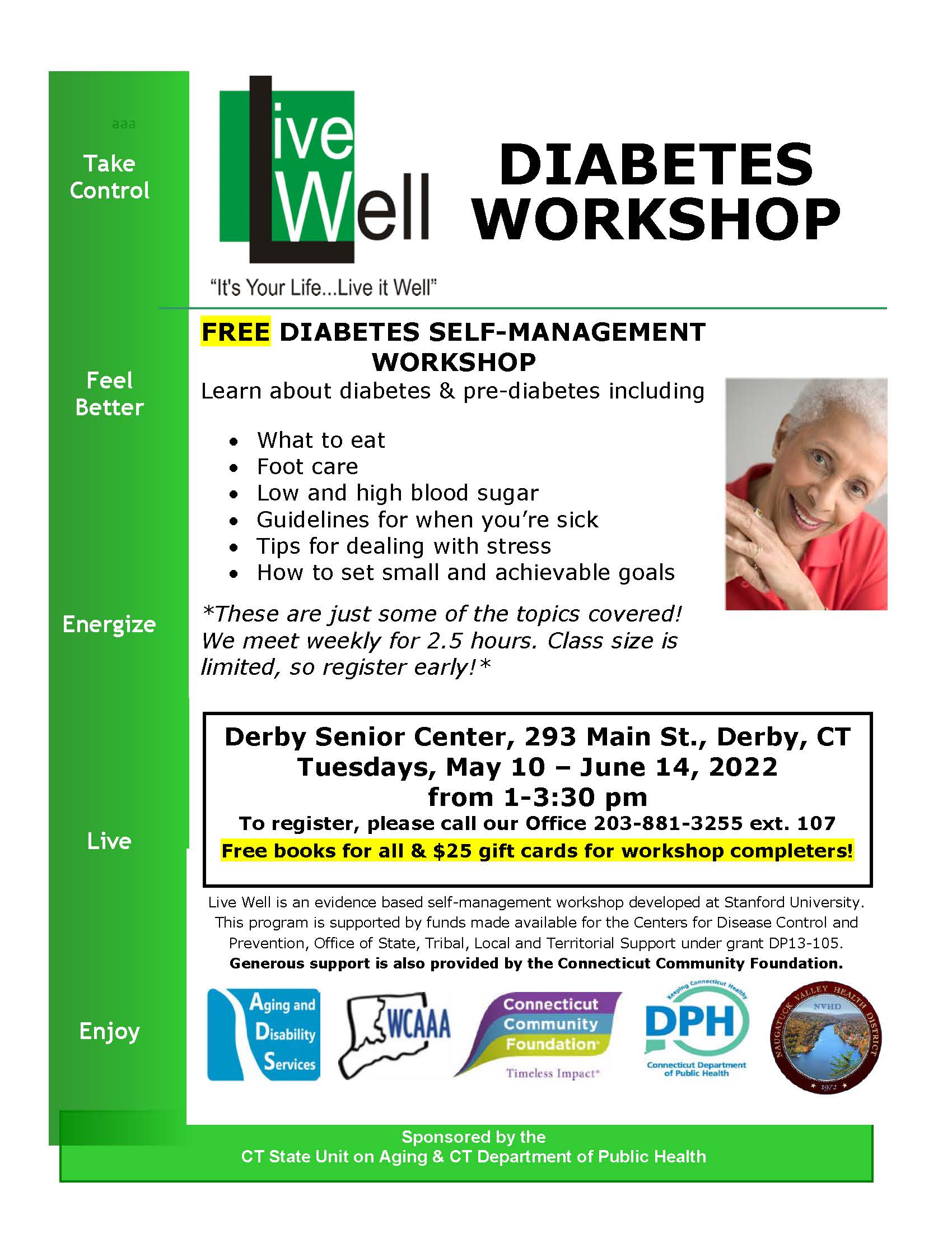 FREE Diabetes Self-Management Workshop - Naugatuck Valley Health District